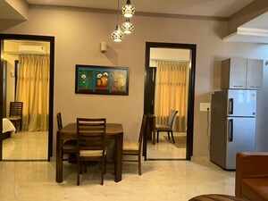 Living Room in 3 BHK Builder Floor at Cosmos Floors, Sector 52 – for Rent