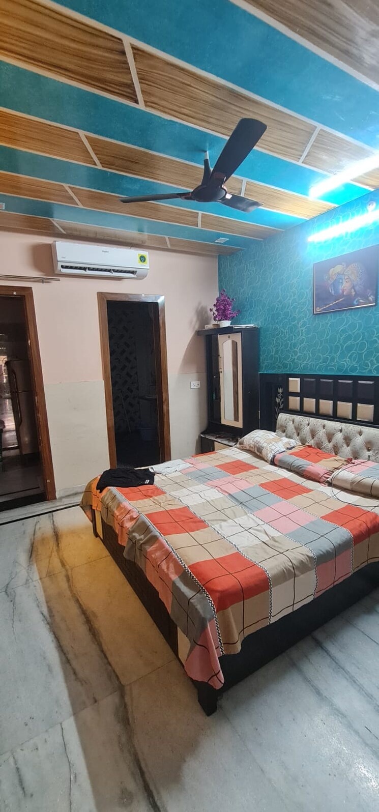 Bedroom, dayal bagh 4 Bedroom 114 Sq.Yd. Villa In Dayal Bagh Agra 9302059