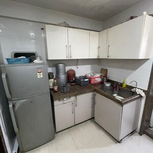 Kitchen in 2 BHK Apartment at Vedant CHS Santacruz, Goi Staff Colony – for Rent