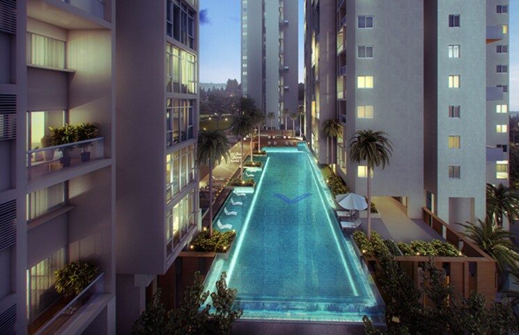 Swimming Pool, abil-verde 4 Bedroom 5200 Sq.Ft. Apartment In Kalyani Nagar Pune 9302100