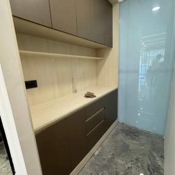 Kitchen in  Office Space at Alphathum, Sector 90 – for Rent