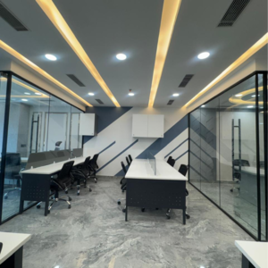 Staircase in  Office Space at Alphathum, Sector 90 – for Rent