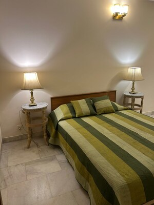 Bedroom in 3 BHK Builder Floor at Defence Colony – for Rent