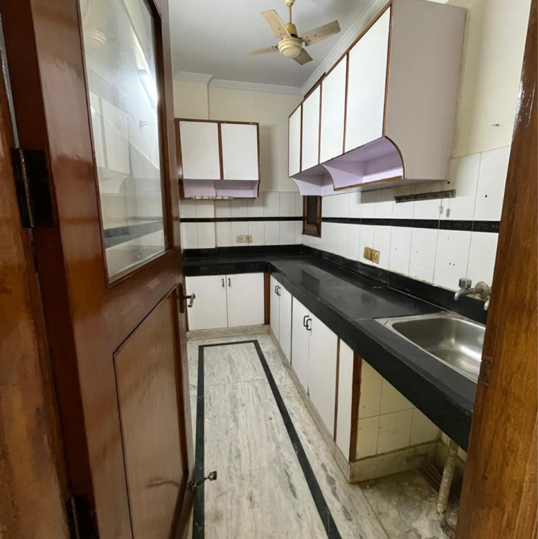 Kitchen, malviya nagar 2 Bedroom 900 Sq.Ft. Builder Floor In Malviya Nagar Delhi 9302143