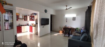 Living Room in 2 BHK Apartment at Nandan Spectra, Balewadi – for Rent