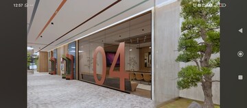 Floor Plan in  Office Space in IT/SEZ at SAS Diamond Towers, Financial District – for Sale