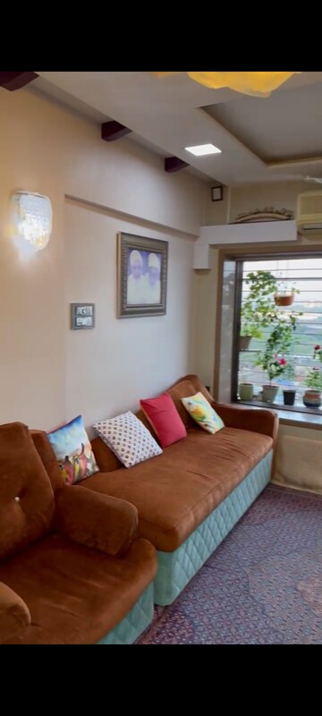Living Room in 2 BHK Apartment at Kaif Tower, Byculla – for Sale