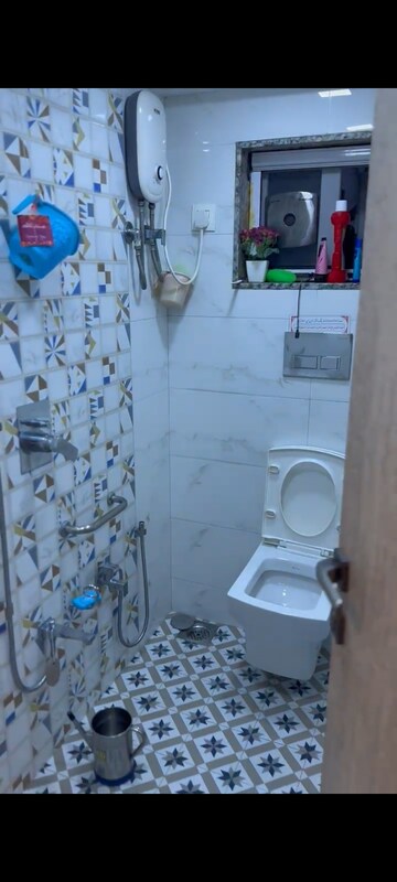 Bathroom in 2 BHK Apartment at Kaif Tower, Byculla – for Sale