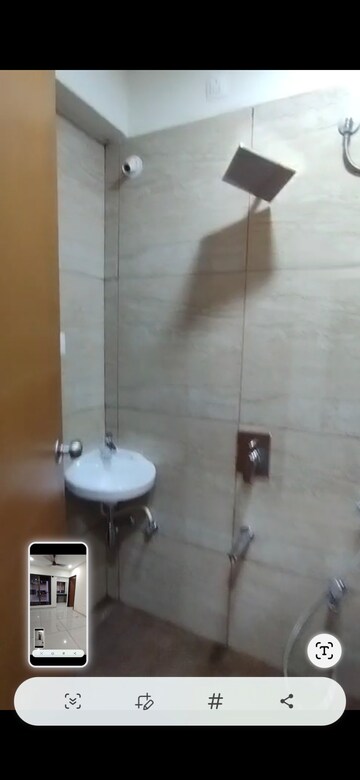 Bathroom in 1 BHK Apartment at Goregaon West – for Rent