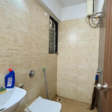 Bathroom in 2 BHK Apartment at Laxmi Tower Bandra East, Bandra Kurla Complex – for Rent