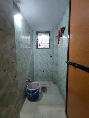 Bathroom in 1 BHK Apartment at Bali Residency Kharegaon, Thane West – for Rent
