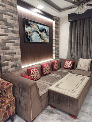 Bedroom in 2 BHK Builder Floor at Sector 15 Dwarka – for Rent