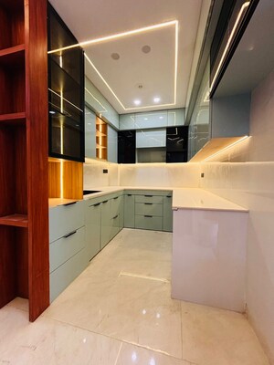 Kitchen in 3 BHK Builder Floor at Sector 15 Dwarka – for Sale