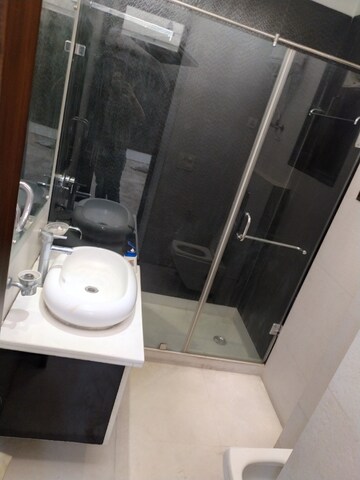 Attached Bathroom in 3 BHK Builder Floor at Chittaranjan Park – for Rent
