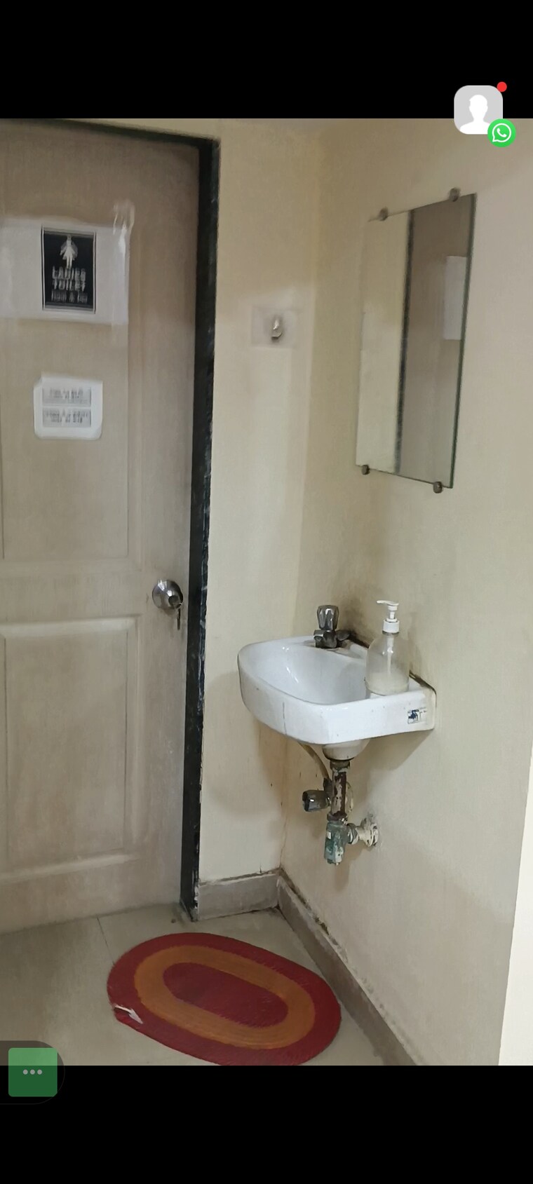 Bathroom, kalyan west Commercial Office Space 2700 Sq.Ft. In Kalyan West Thane 9302220
