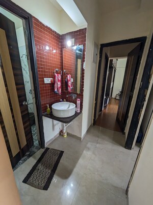 Bathroom in 2 BHK Apartment at Kalyan West – for Sale