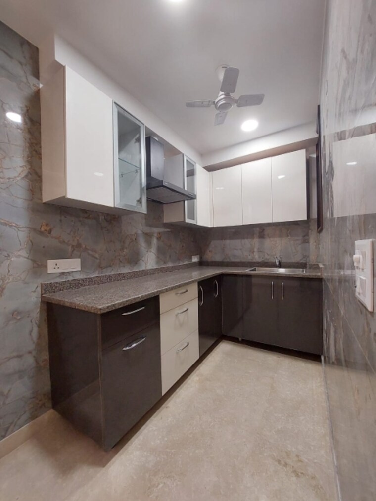 Kitchen, kalkaji 2 Bedroom 900 Sq.Ft. Builder Floor In Kalkaji Delhi 9302230