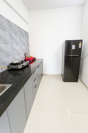Kitchen in 3 BHK Apartment at South Bopal – for Rent