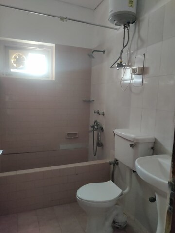 Bathroom in 3 BHK Builder Floor at Anand Niketan – for Rent