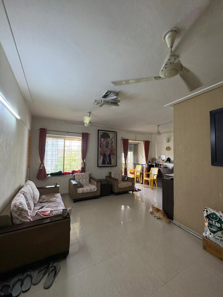 Living Room, high-life 3 Bedroom 1200 Sq.Ft. Apartment In Sinhagad Road Pune 9302257