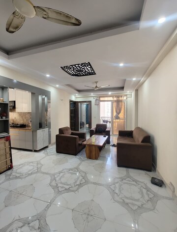 Living Room in 3 BHK Apartment at Aims Greens Avenue, Sector 4 Greater Noida – for Rent