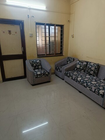 Living Room in 1 BHK Apartment at VTB Crown, Moshi – for Sale