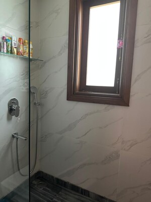 Bathroom in 3 BHK Builder Floor at Shivalik Colony – for Rent