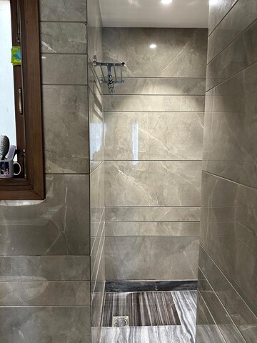 Bathroom in 3 BHK Builder Floor at Shivalik Colony – for Rent