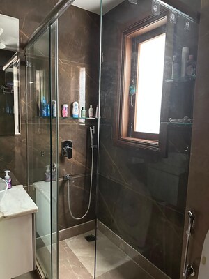 Bathroom in 3 BHK Builder Floor at Shivalik Colony – for Rent