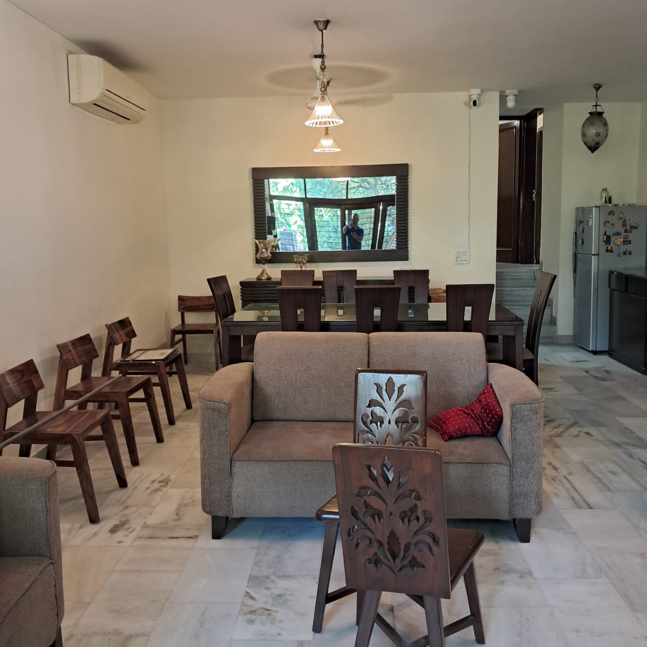 3 BHK Builder Floor For Rent in Gulmohar Park 