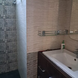 Bathroom in 3 BHK Builder Floor at Gulmohar Park – for Rent