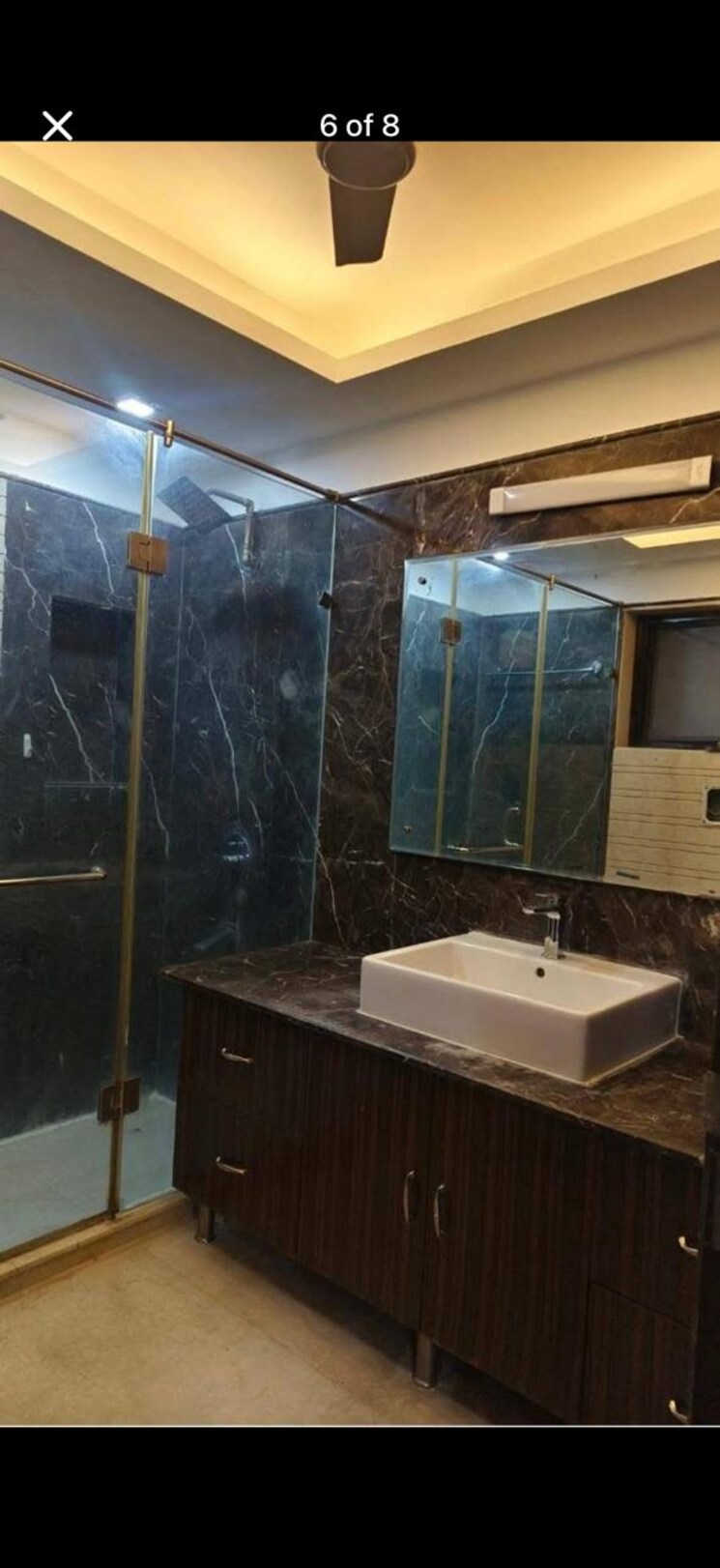 Bathroom, greater kailash part 3 3 Bedroom 1850 Sq.Ft. Builder Floor In Greater Kailash Part 3 Delhi 9302292
