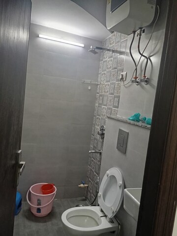 Bathroom in 1 BHK Builder Floor at East Of Kailash – for Rent