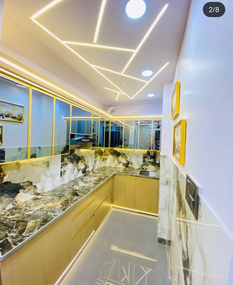 Kitchen, bhagwati vihar 3 Bedroom 100 Sq.Yd. Builder Floor In Bhagwati Vihar Delhi 9302314