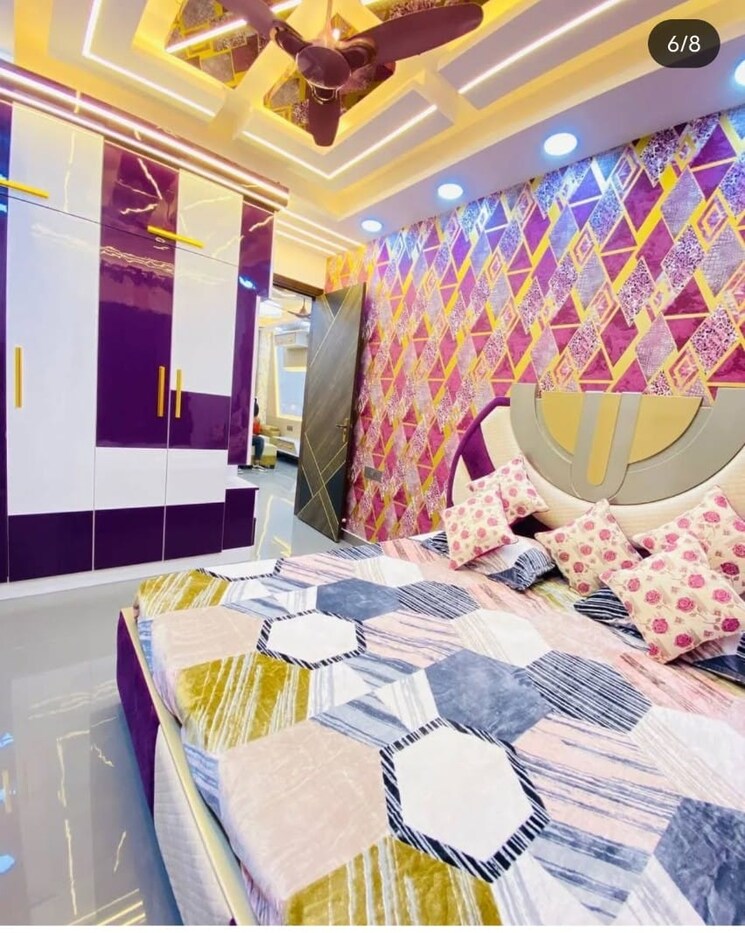 Bedroom, bhagwati vihar 3 Bedroom 100 Sq.Yd. Builder Floor In Bhagwati Vihar Delhi 9302314