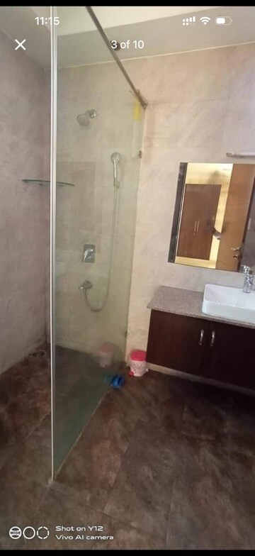 Bathroom in 4 BHK Builder Floor at East Of Kailash – for Rent