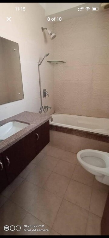 Bathroom in 4 BHK Builder Floor at East Of Kailash – for Rent