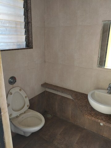 Bathroom in 3 BHK Apartment at Symphony Towers Kandivali West, Kandivali West – for Rent
