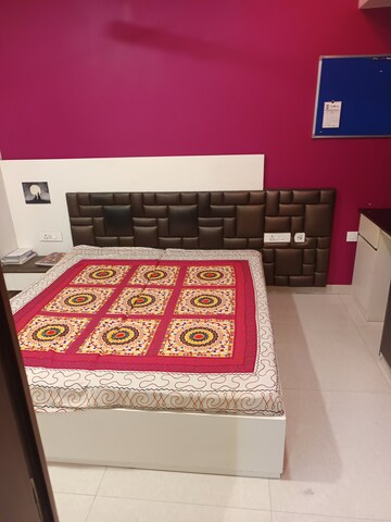 Bedroom in 3 BHK Apartment at Puru Apartments, Rohini Sector 13 – for Rent