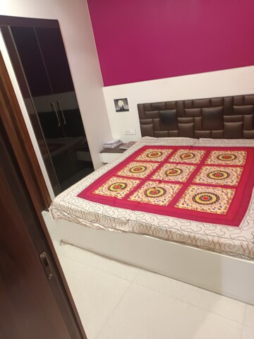 Bedroom in 3 BHK Apartment at Puru Apartments, Rohini Sector 13 – for Rent