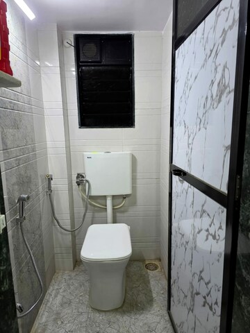 Bathroom in 1 BHK Apartment at Dombivli East – for Rent