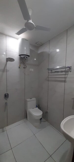 Bathroom in 4 BHK Apartment at Sunny Enclave – for Rent