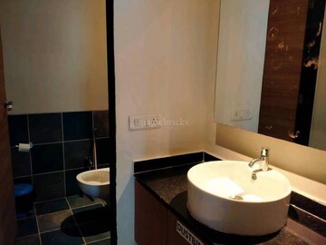 Bathroom in  Office Space at Arihant Aura, Turbhe – for Rent