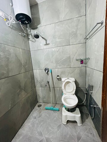 Bathroom in 3 BHK Apartment at Sunny Enclave – for Rent