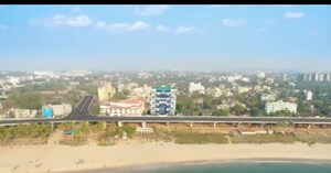 2.5 BHK Penthouse – Exterior View View at Baina Beach - for Sale