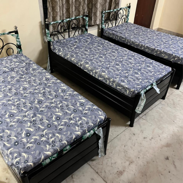 Bedroom, thane west Pg For Boys In Thane West 9302437