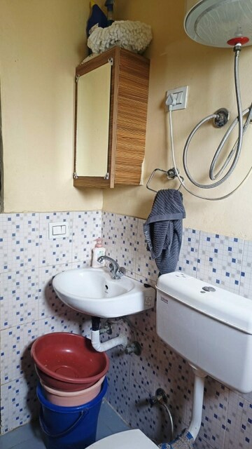 Bathroom in 1 BHK Apartment at Ninex RMG Residency, Sector 37c – for Rent