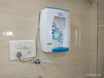 Bathroom in 1 BHK Apartment at Ajmera Odyessey Apartment, Bhakti Park – for Rent