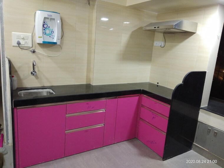 Kitchen, ajmera-odyessey-apartment 1 Bedroom 585 Sq.Ft. Apartment In Bhakti Park Mumbai 9302489