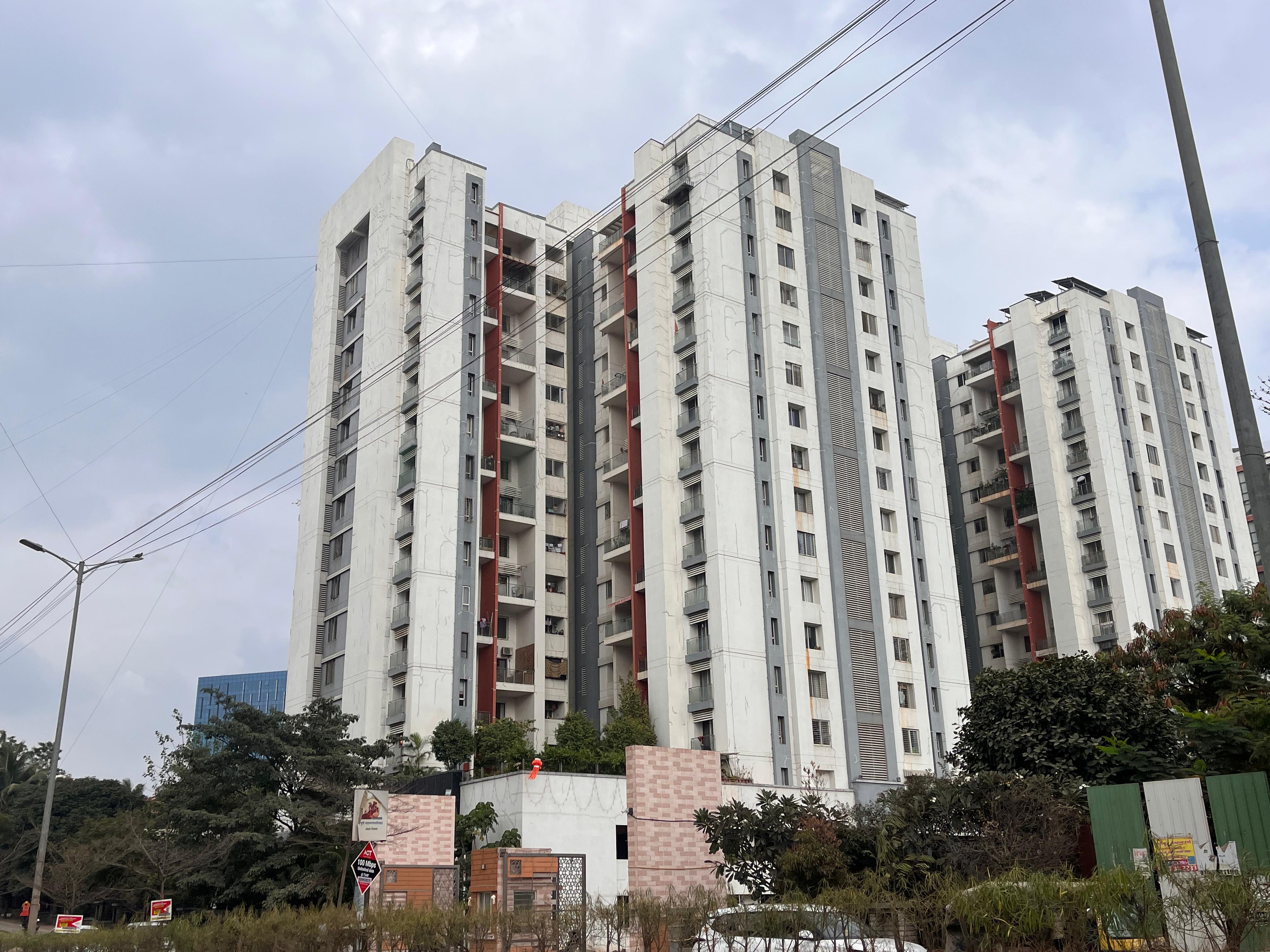 2 BHK + Pooja Room 1335 Sq.Ft. Apartment in Gera Trinity Towers